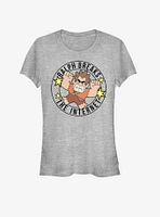 Disney Wreck-It Ralph Wreck Round Linear Girls T-Shirt