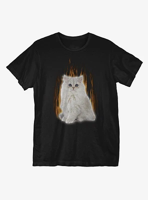 Kitty Fire T-Shirt