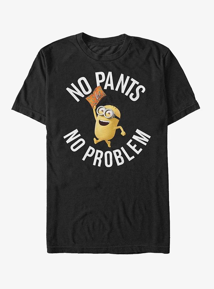 Minion No Pants Party T-Shirt