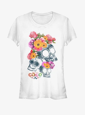 Disney Pixar Coco Floral Skeletons Girls T-Shirt