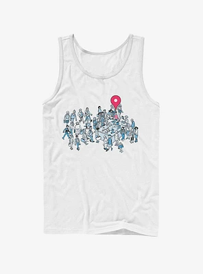 Where's Waldo Location Found Tank Top