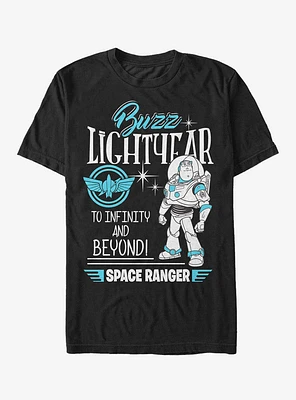 Disney Pixar Toy Story Buzz Lightyear Space Ranger Badge T-Shirt