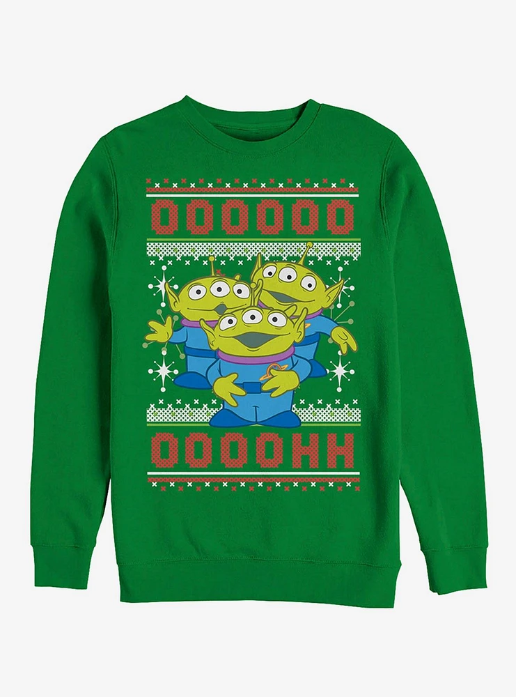 Disney Pixar Toy Story Ugly Christmas Sweater Alien Sweatshirt