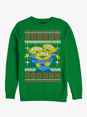Disney Pixar Toy Story Ugly Christmas Sweater Alien Sweatshirt
