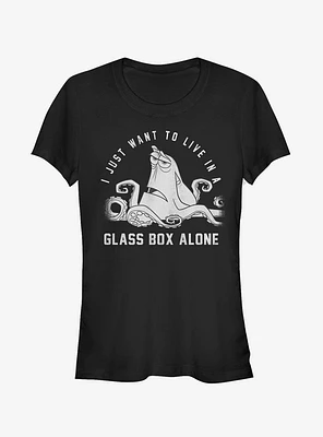 Disney Pixar Finding Dory Hank Glass Box Alone Girls T-Shirt