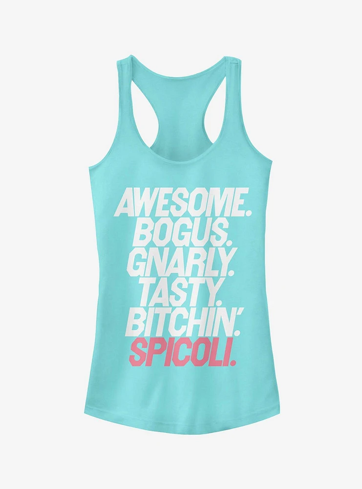 Fast Times at Ridgemont High Spicoli Slang Girls Tank Top