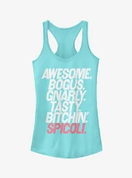 Fast Times at Ridgemont High Spicoli Slang Girls Tank Top