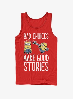 Minion Bad Choices Tank Top