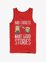 Minion Bad Choices Tank Top