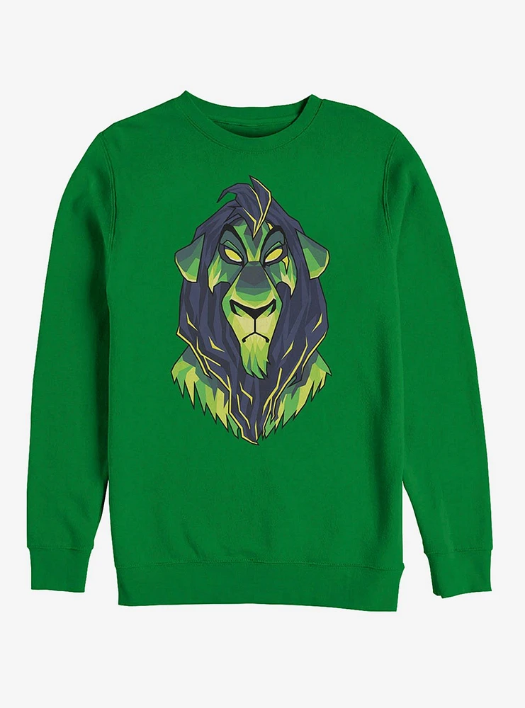 Disney Lion King Scary Geometric Scar Sweatshirt