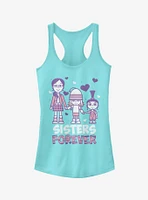 Minion Sisters Forever Girls Tank Top
