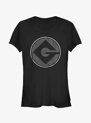 Minion Gru Logo Girls T-Shirt