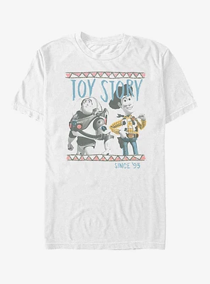 Disney Pixar Toy Story Cartoon Border Friends T-Shirt