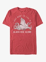 Disney Pixar Finding Dory Hank Glass Box Alone T-Shirt