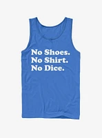 Fast Times at Ridgemont High No Shirt Dice Tank Top