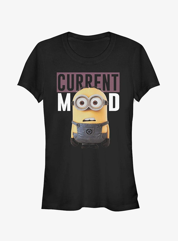 Minions Current Mood Girls T-Shirt