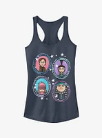 Minion Family Portrait Girls Tank Top