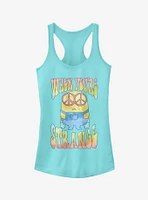 Minion Tie-Dye Strange Girls Tank Top