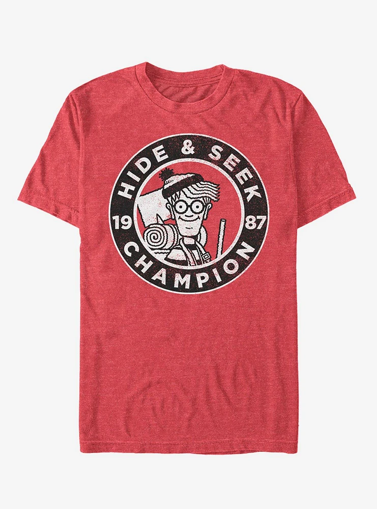 Where's Waldo Hide and Seek Champion T-Shirt