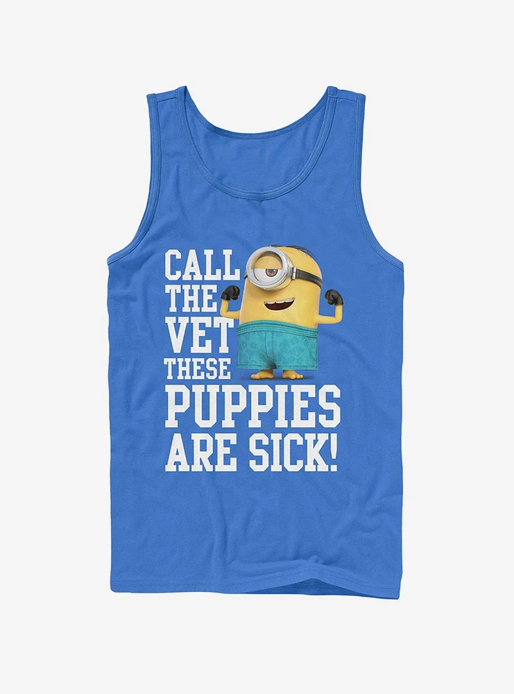 Minion Call the Vet Tank Top