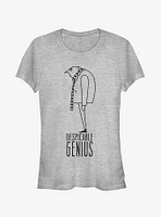 Minion Evil Genius Gru Profile Girls T-Shirt