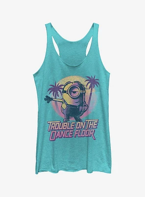 Minions Dance Floor Girls Tank Top