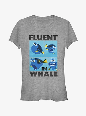 Disney Pixar Finding Dory Fluent Whale Girls T-Shirt