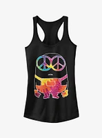 Minion Tie-Dye Girls Tank Top