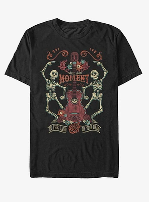 Disney Pixar Coco Seize Moment Skeleton Dance T-Shirt