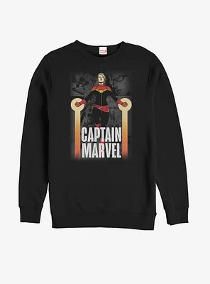 Marvel Captain On Top Sweatshirt