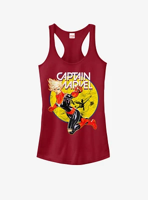Marvel Captain Super Ring Girls Tank