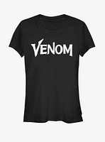 Marvel Venom Film Bold Logo Girls T-Shirt