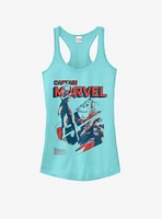 Marvel Captain The Woman Cap Girls Tank