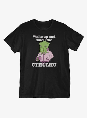 Wake Up and Smell The Cthulhu T-Shirt