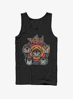 Voltron Retro Lion Target Tank Top