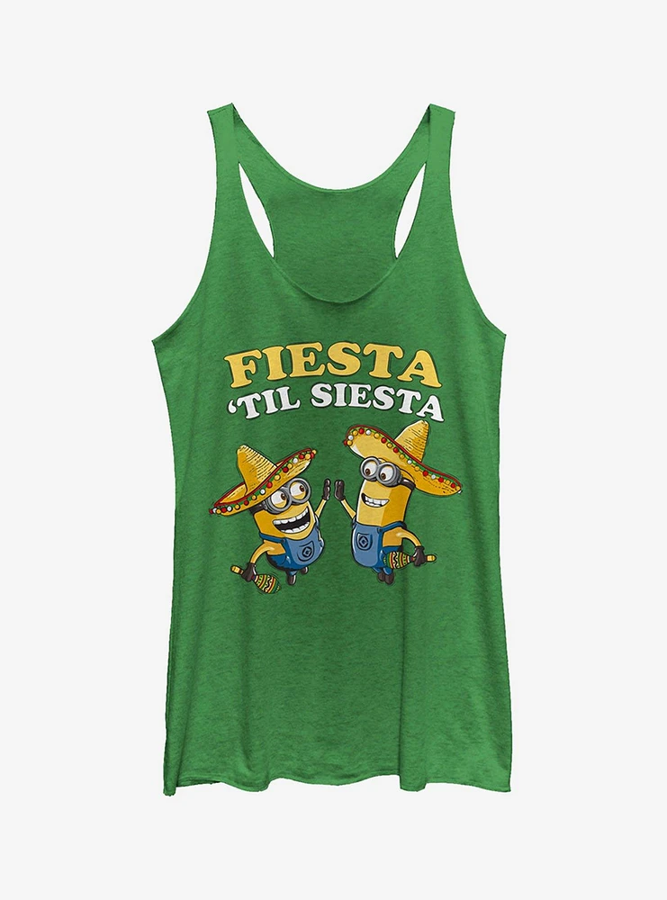 Minions Fiesta Girls Tank Top