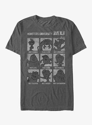 Disney Pixar Monsters Inc MU Yearbook T-Shirt