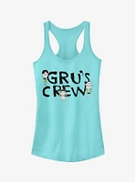 Minion Gru's Crew Girls Tank Top