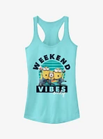 Minion Weekend Vibes Girls Tank Top