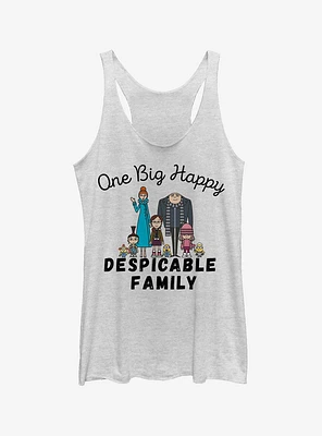 Minion Big Happy Family Girls Tank Top