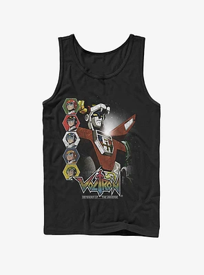 Voltron Character Panels Tank Top