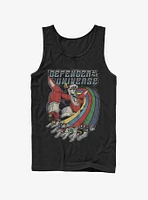 Voltron Retro Rainbow Lions Tank Top