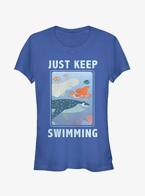 Disney Pixar Finding Dory Keep Swimming Frame Girls T-Shirt