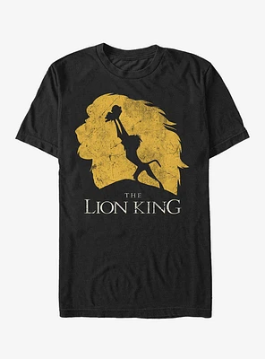 Disney Lion King Pride Rock Silhouette T-Shirt
