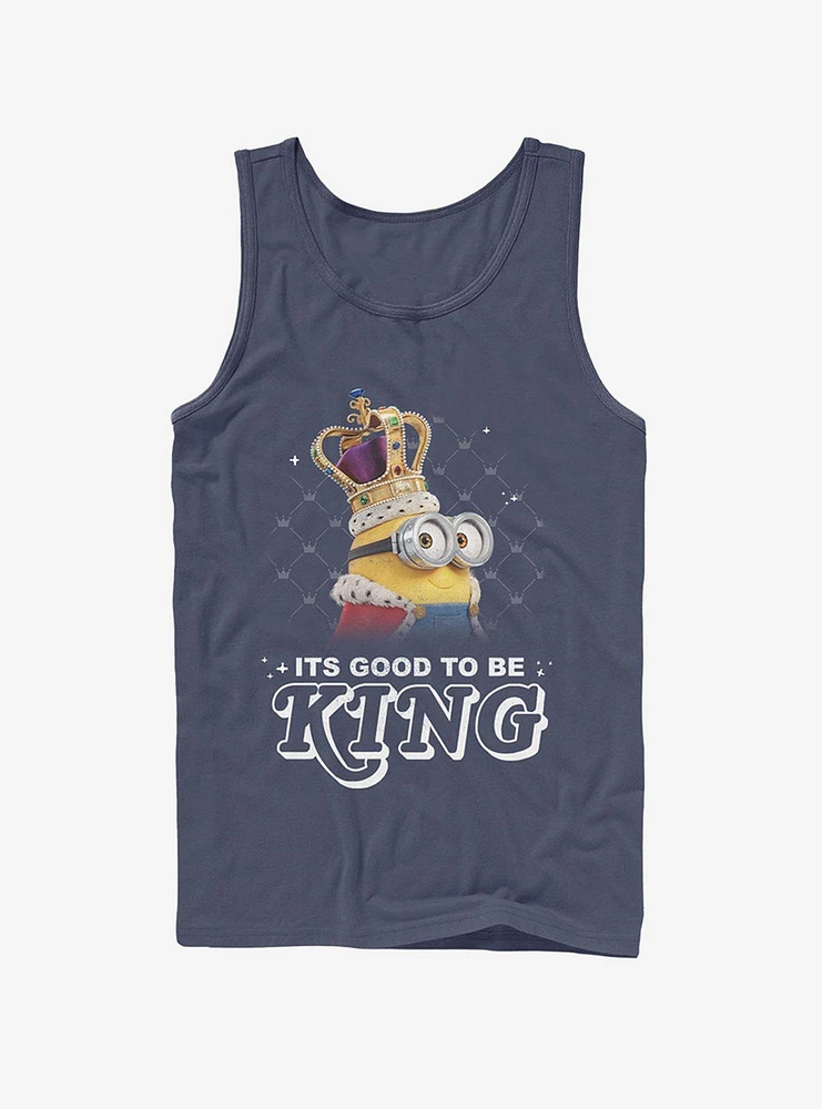 Minion Good to Be King Tank Top