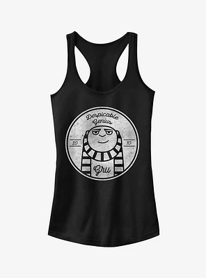 Minion Gru Genius 2010 Girls Tank Top