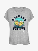 Minion Weekend Vibes Girls T-Shirt