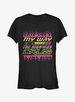 Disney Pixar Cars My Way or Highway Girls T-Shirt