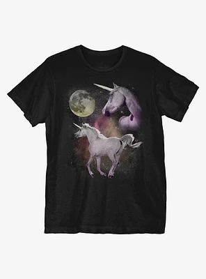 Two Unicorn Moon T-Shirt