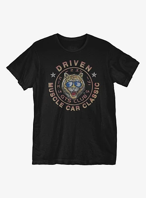 Driven Vintage Muscle Car T-Shirt